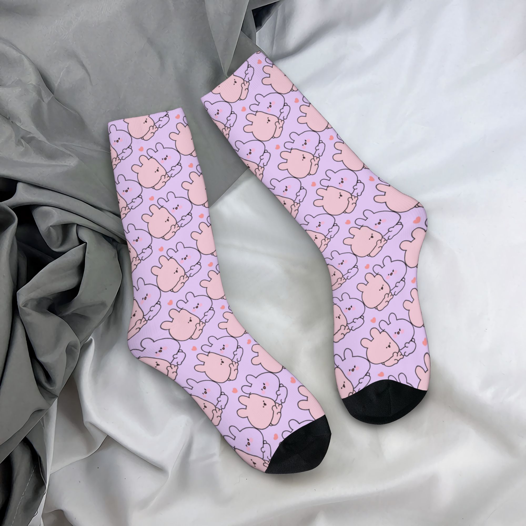 Custom Cartoon A-Asamimichans  - Dress Sock Men review and price