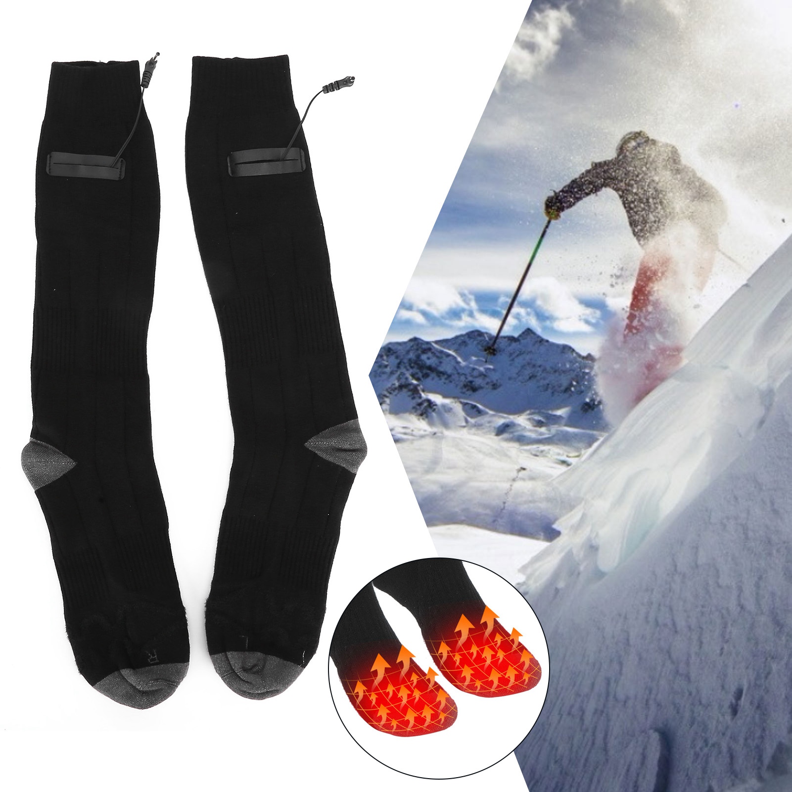 Electric Socks Heated Socks Wi - Thermal Sock Winter review and price