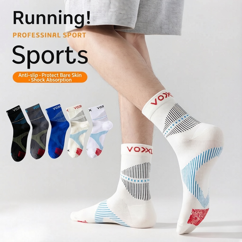 WRELS 1/2/3 Pairs Running Spor - Athletic Sock Cushion review and price