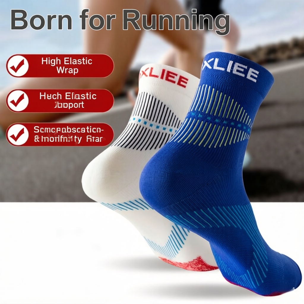 WRELS 1/2/3 Pairs Running Spor - Athletic Sock Cushion review and price