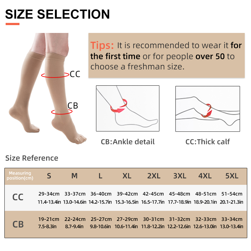 Closed Toe Medical Compression - Compression Sleeve Calf review and price