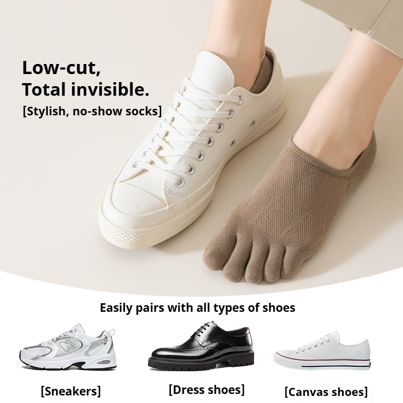 Men's Five Toe Cotton Short So - Toe Sock Split review and price