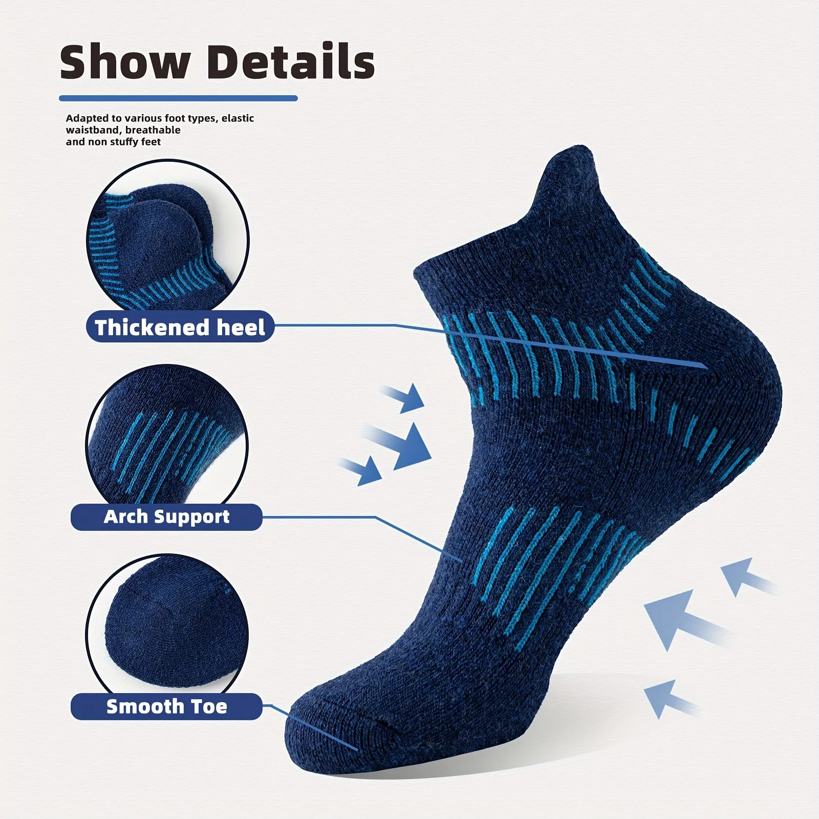Men Merino Wool Ankle Hiking R - Ankle Brace Sock review and price