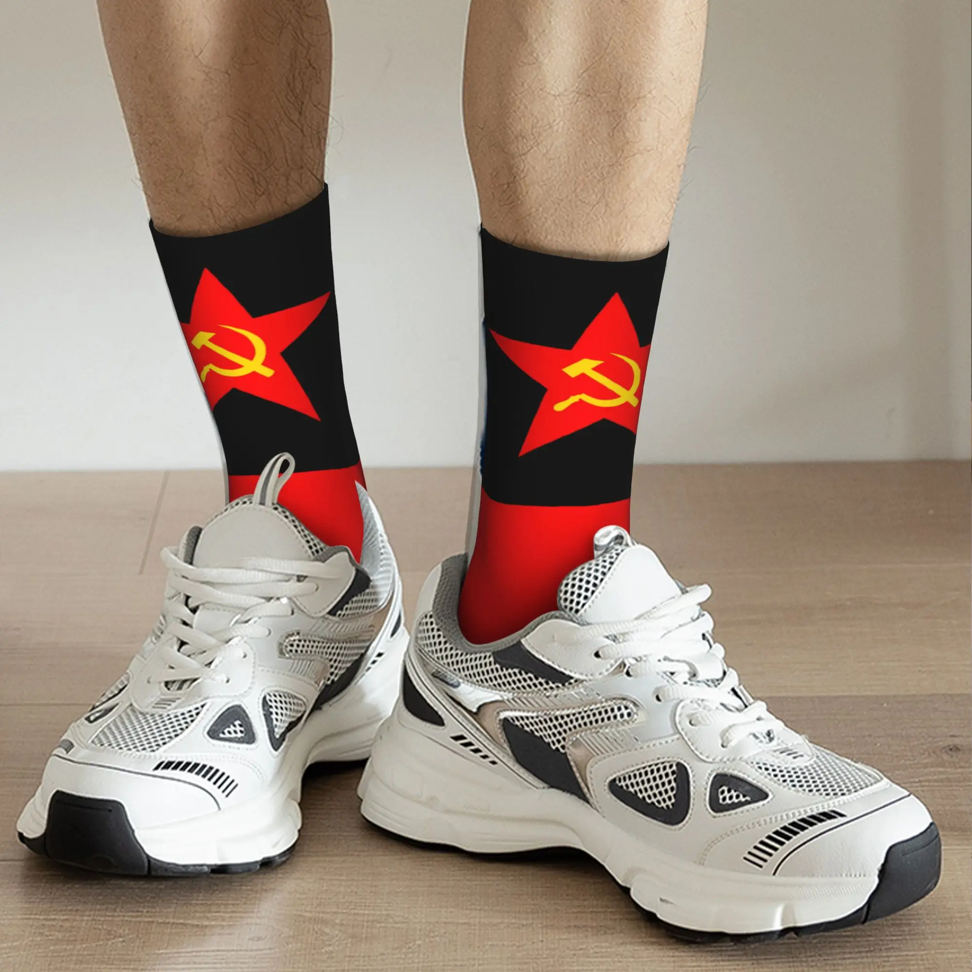 Russian Flag Custom Hammer  Si - Dress Sock Men review and price