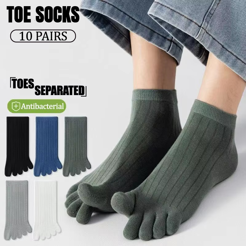 10 Pairs Men Low-cut Toe Socks - Ankle Sock Low Cut review and price
