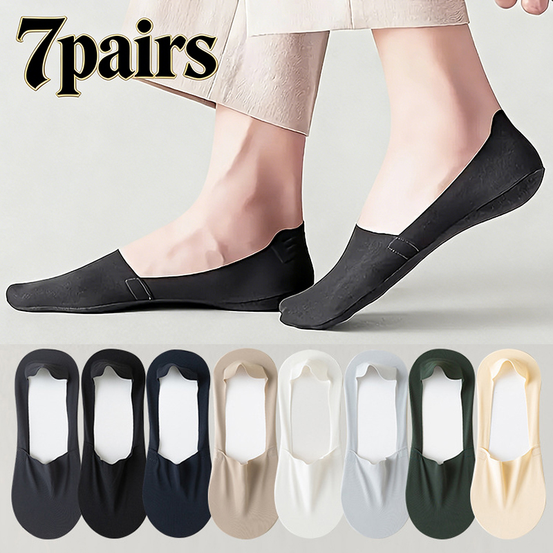 7 Pairs Men's Summer Non-Slip  - Ankle Sock Low Cut review and price