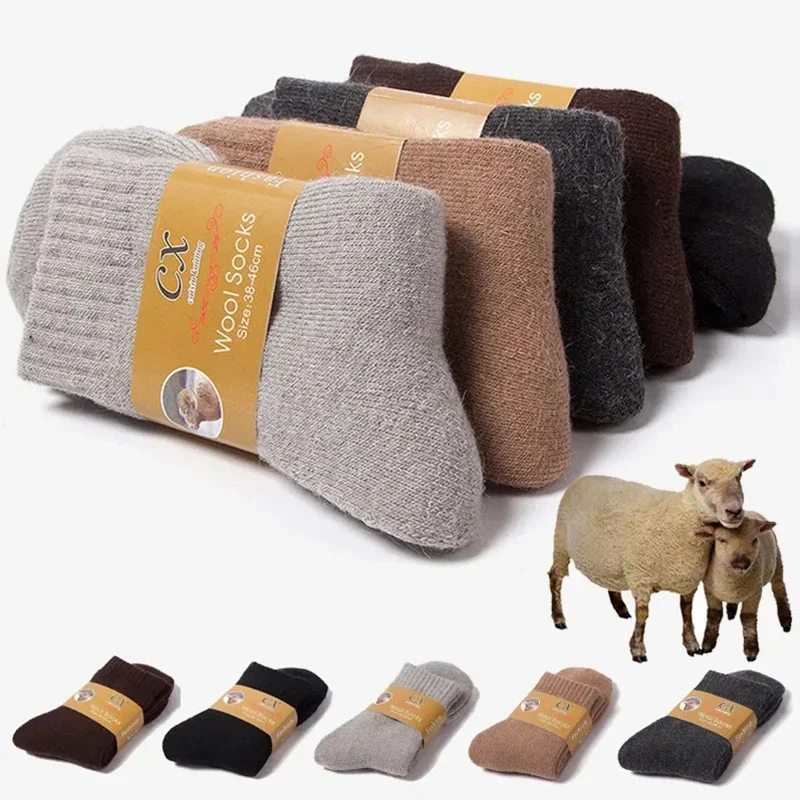 Winter Warm Men Socks Wool Men - Thermal Sock Winter review and price