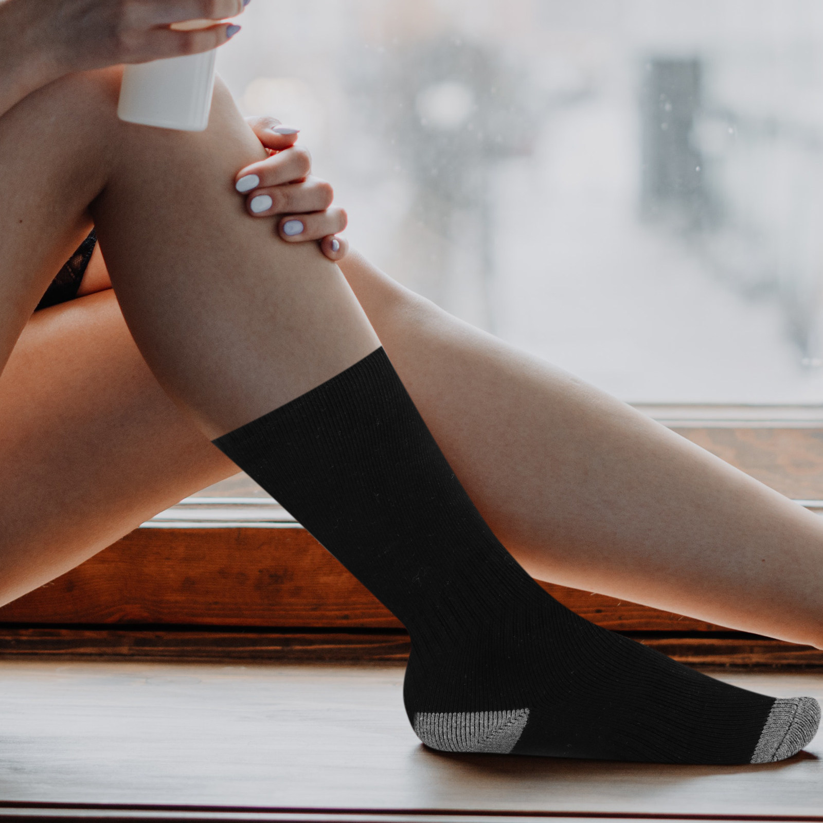 1Set Safe Electric Heated Sock - Thermal Sock Winter review and price