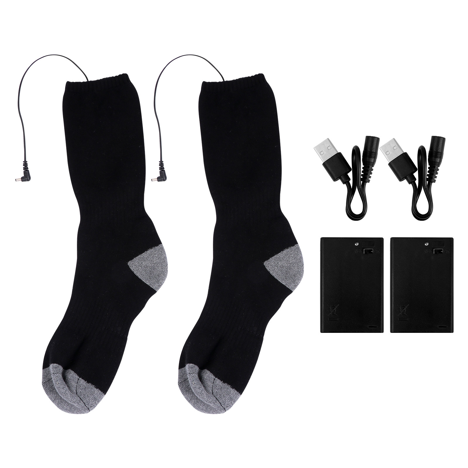 1Set Safe Electric Heated Sock - Thermal Sock Winter review and price